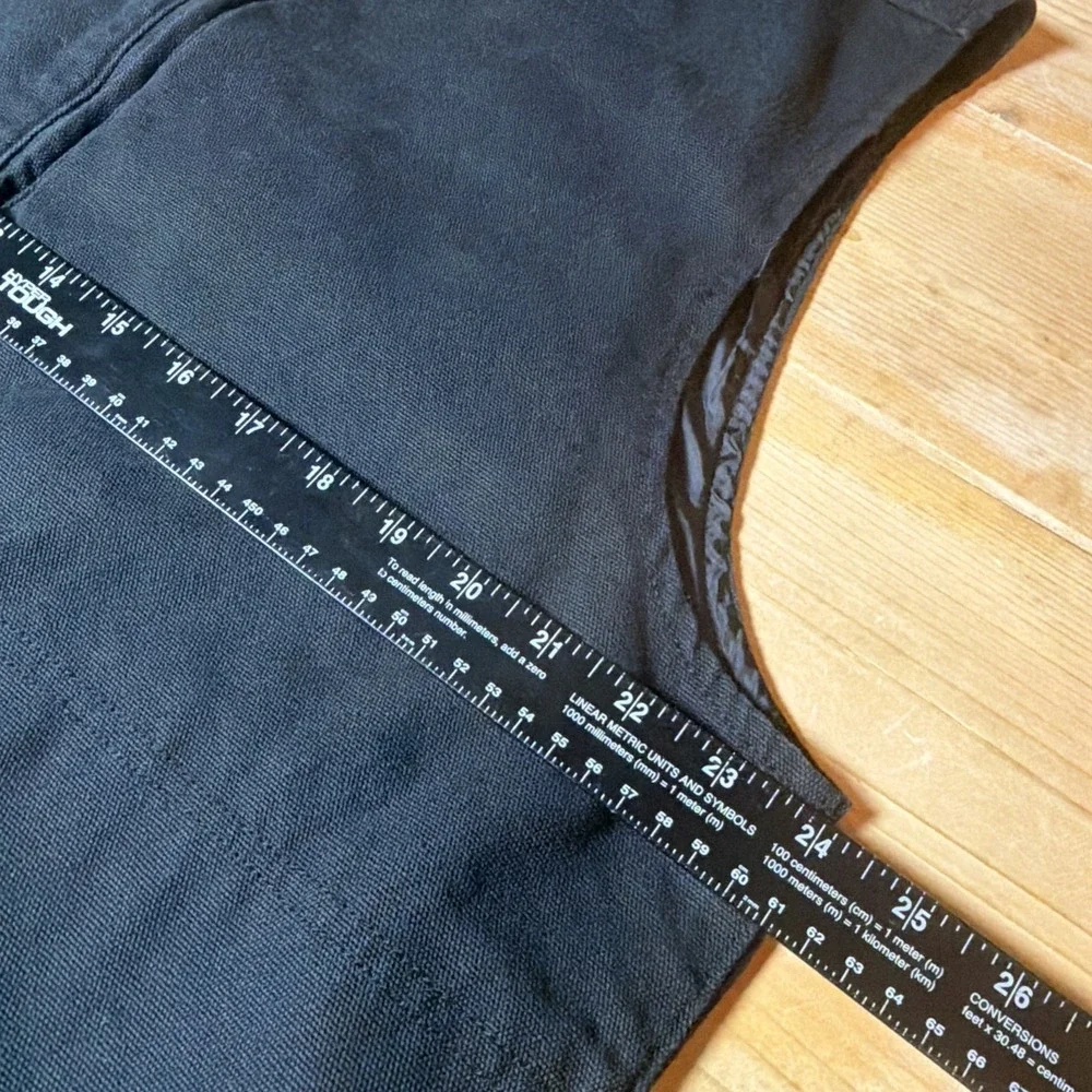 ASOS Stylish Designer‎ Vest. Black Size xL